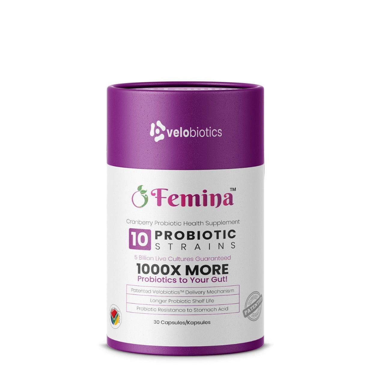 TC-Essentials Kit Femina cranberry probiotic supplement for fertility and reproductive health
