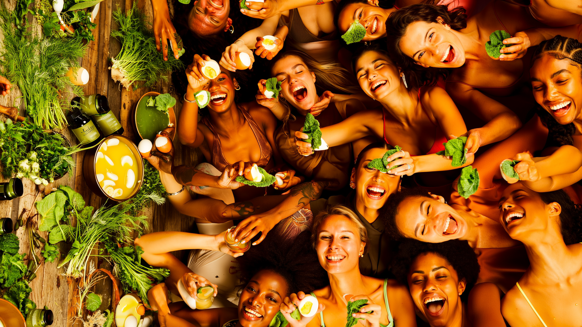 Women enjoying life, vitamin b2 riboflavin hero photo