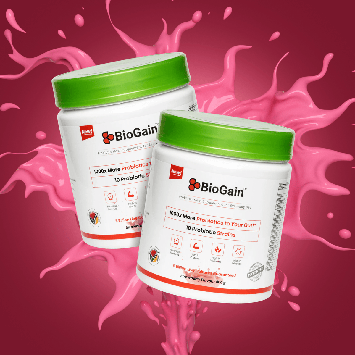BioGain™ - Probiotics Meal 400g — image 4