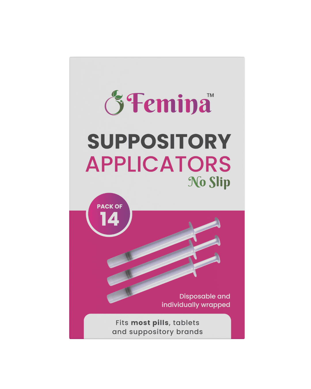 Femina Suppository Applicators No Slip(14s) — image 1