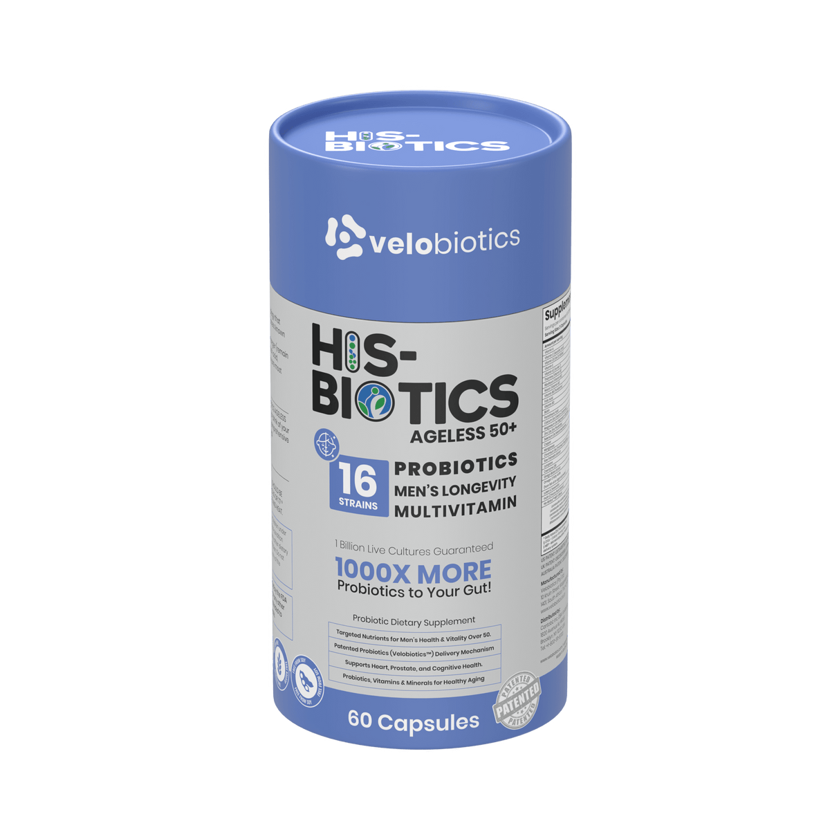 His-Biotics Probiotics AGELESS 50+ Multivitamin — image 6