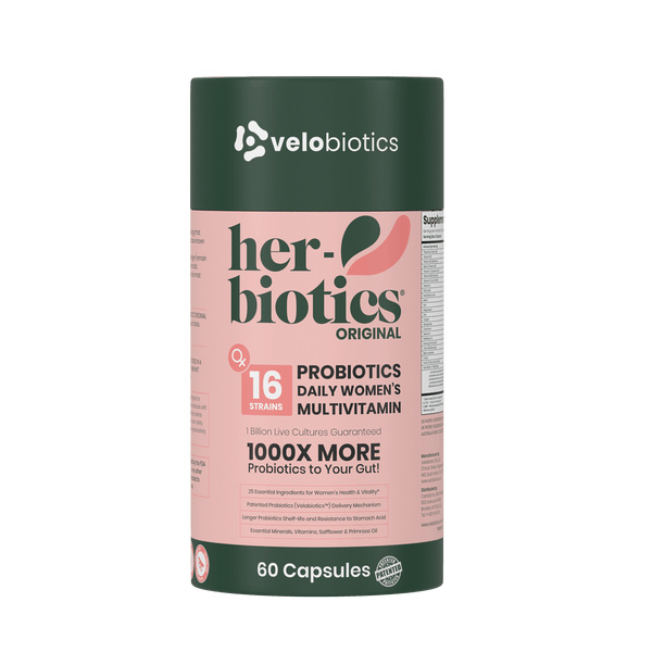 Her-Biotics Original Multivitamin 60s 3D bottle mockup