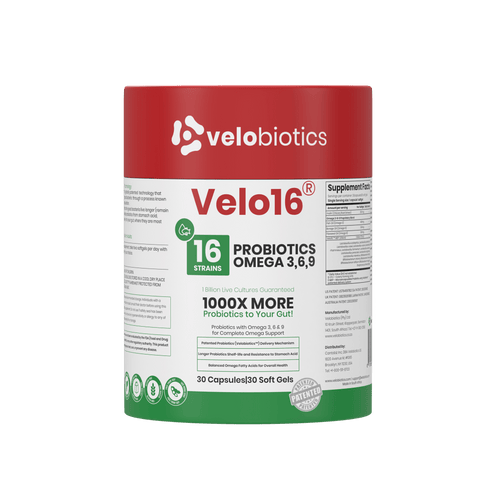 Velo16 Probiotics Omega 3, 6 and 9