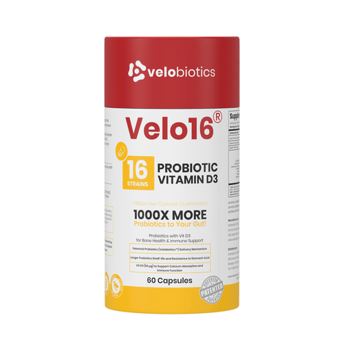 Velo16 Probiotics Vitamin D3