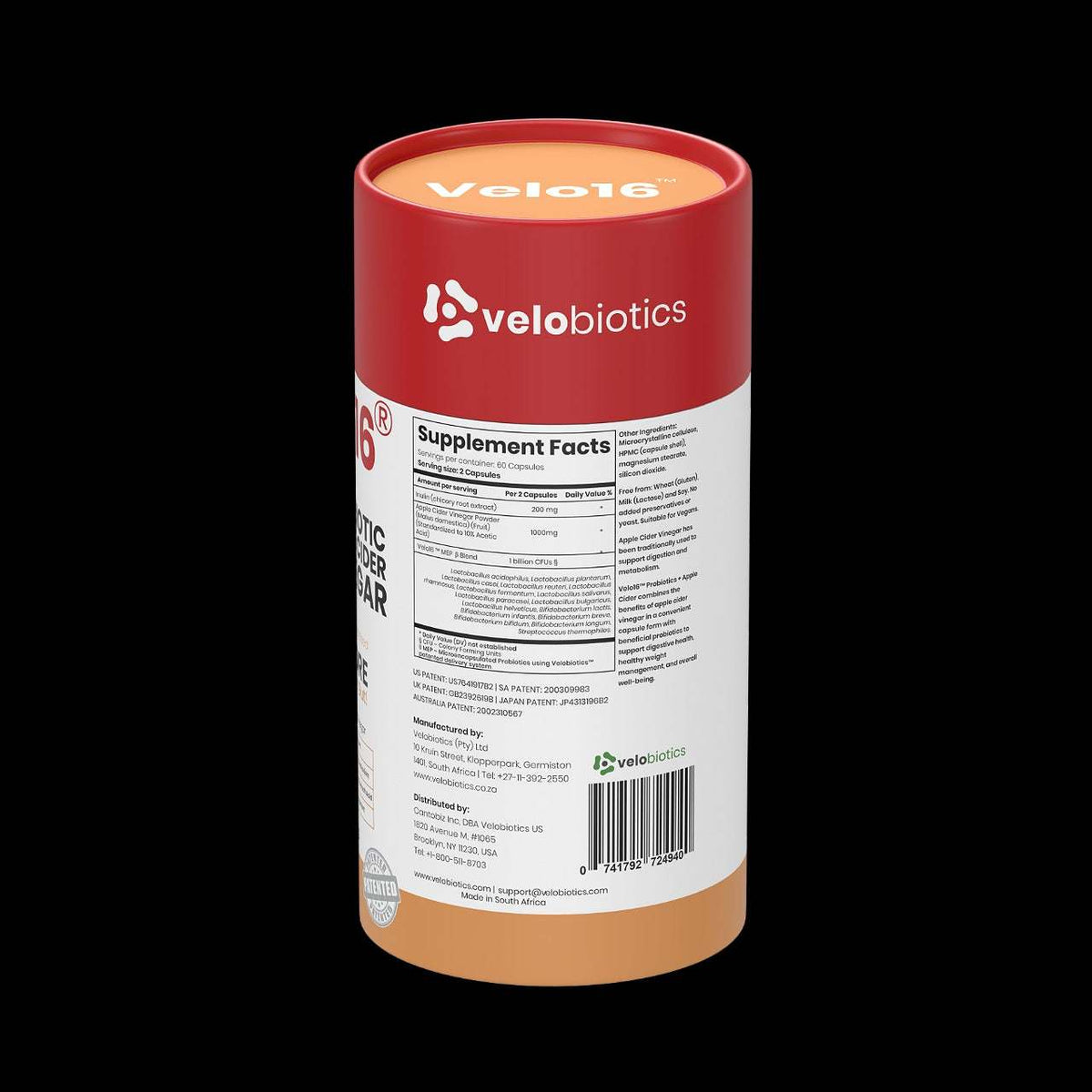 Velo16 Probiotics Apple Cider — image 6