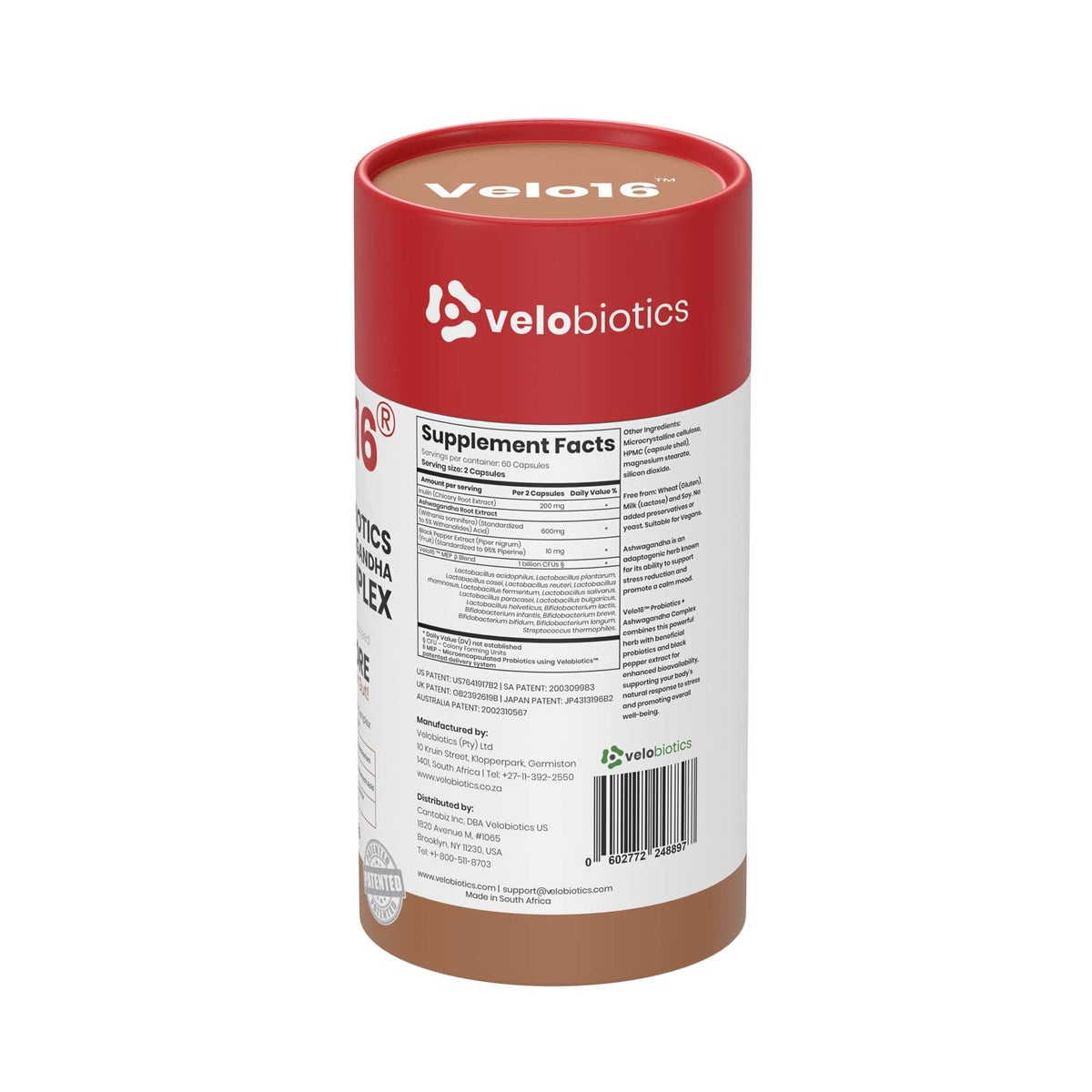 Velo16 Probiotics + Ashwagandha Complex — image 7