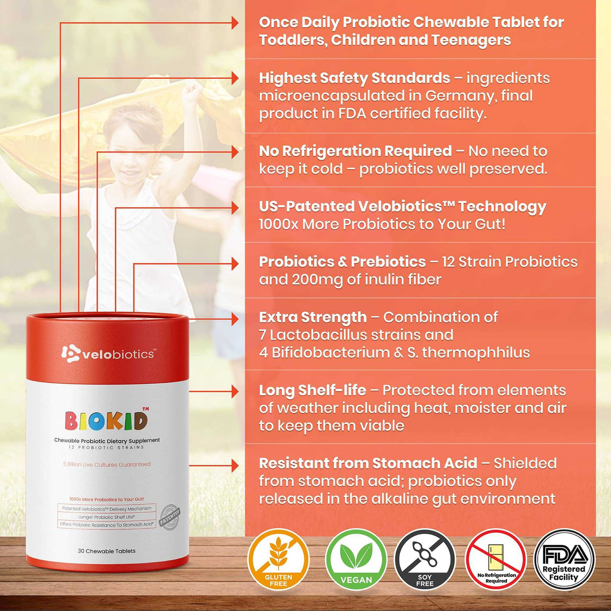 BioKid™ Probiotics Chewables — image 6