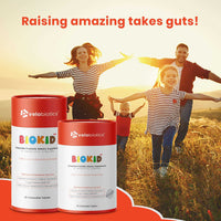BioKid™ Probiotics Chewables for children's gut health support.