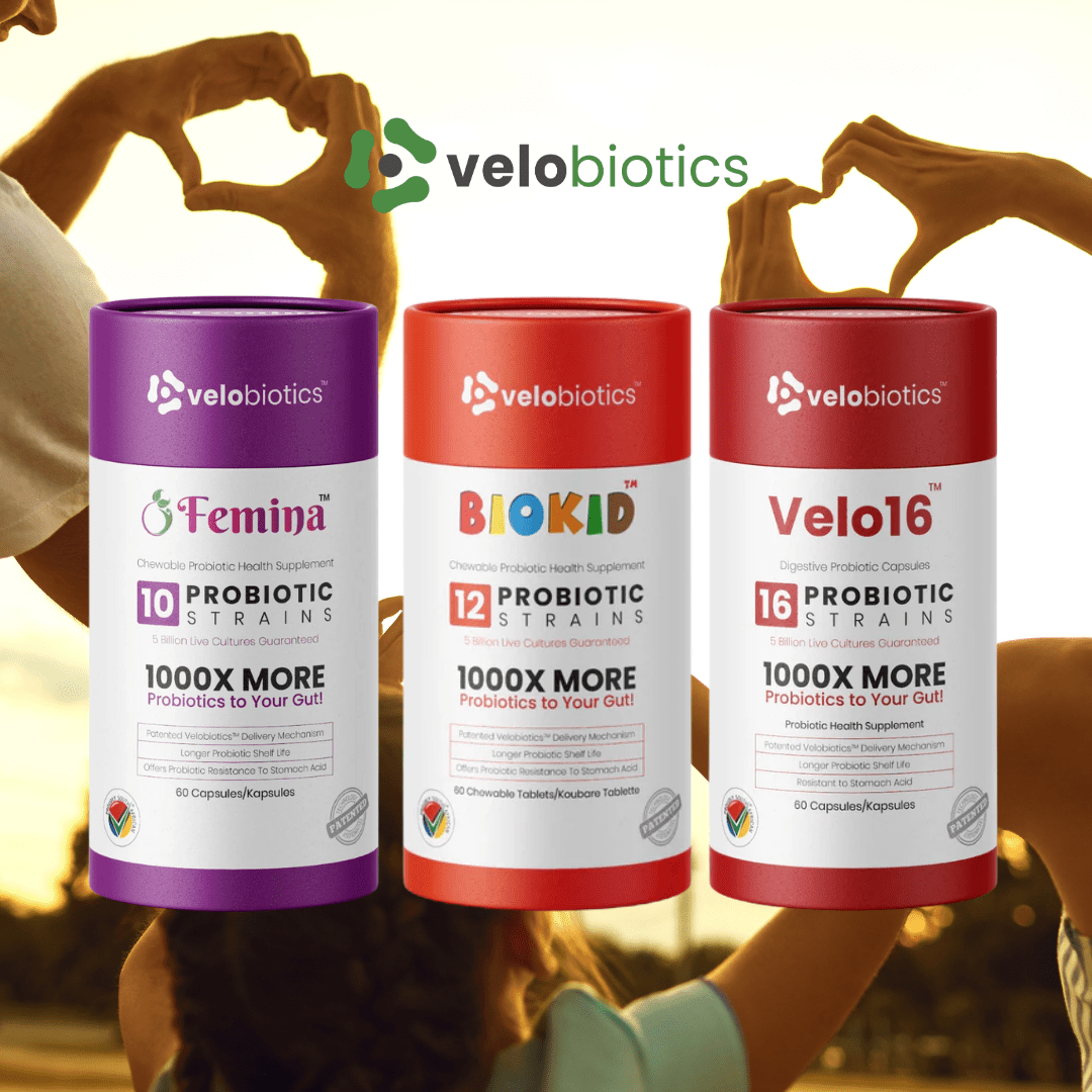 Family Gut Health Complete Bundle - Velo16, Femina and BioKid Chewable — image 2