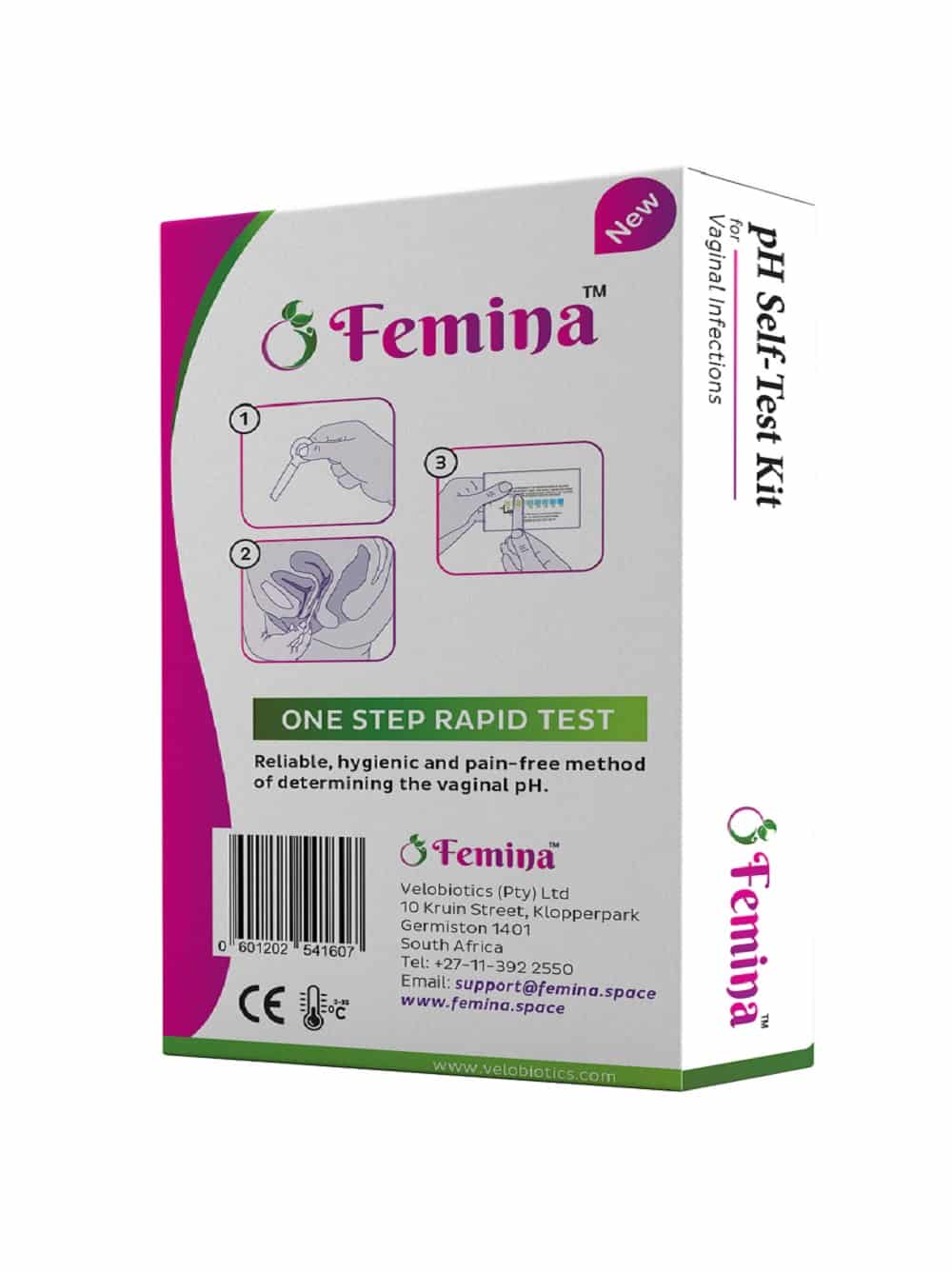 Femina Intimate Reset Kit (Starter Pack) – pH Self-Test + Boric Acid + Probiotic Capsules — image 6