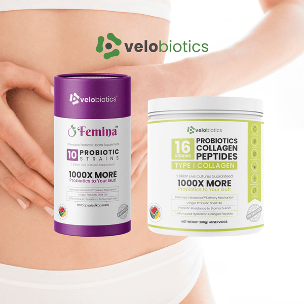Glow and Gut Combo, front packaging view