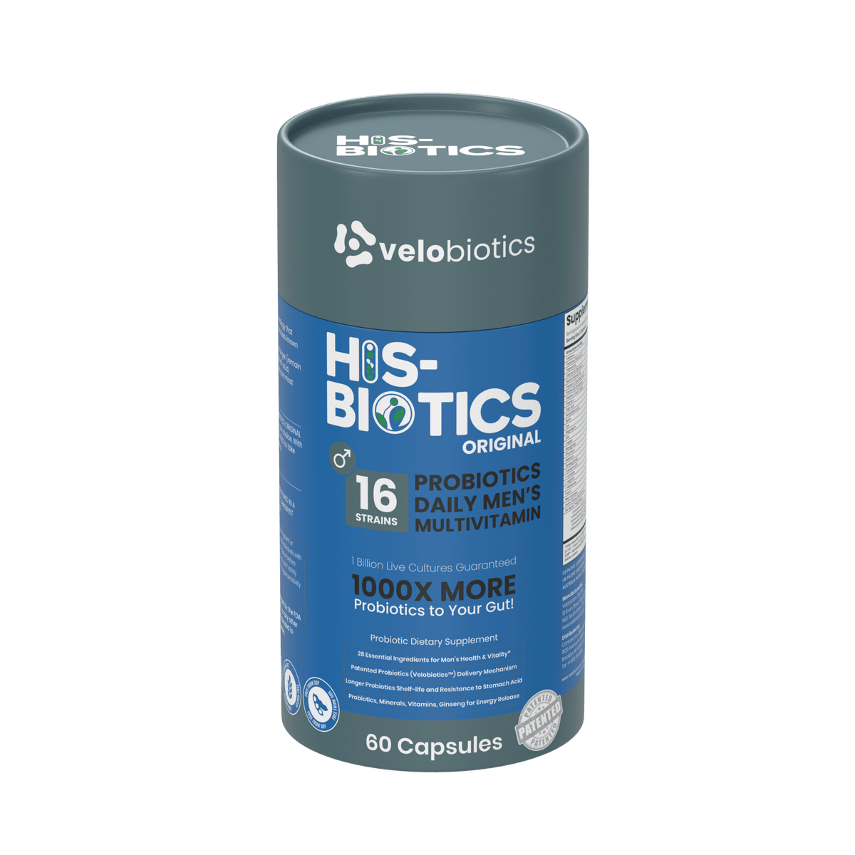 His-Biotics Probiotics ORIGINAL Multivitamin Capsules (60s) — image 5