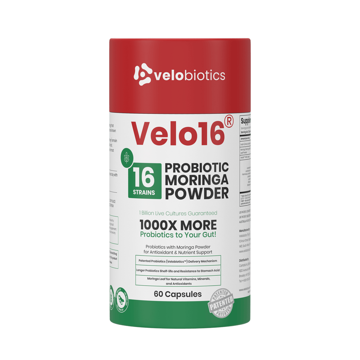 Velo16 Probiotics Moringa — image 1