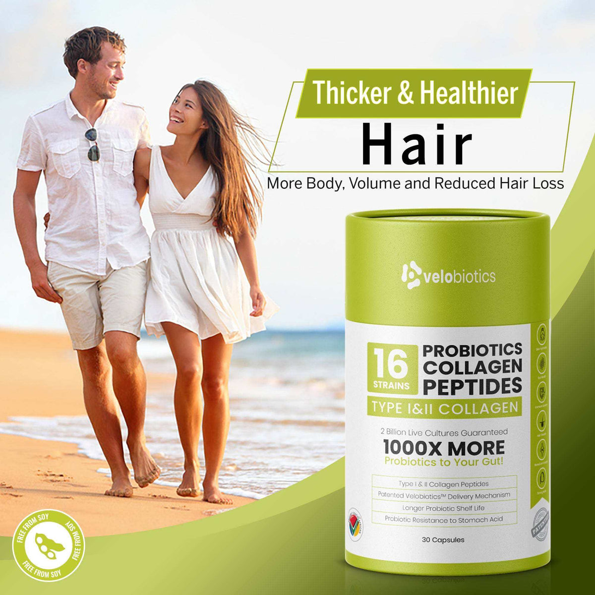 Almasi Probiotics Collagen 30s Caps — image 4
