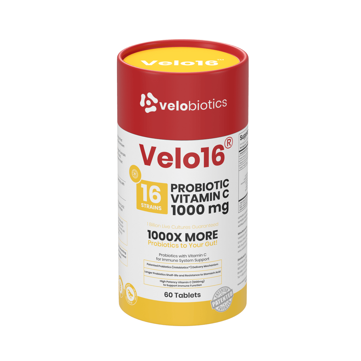 Velo16 Probiotics Vitamin C — image 2