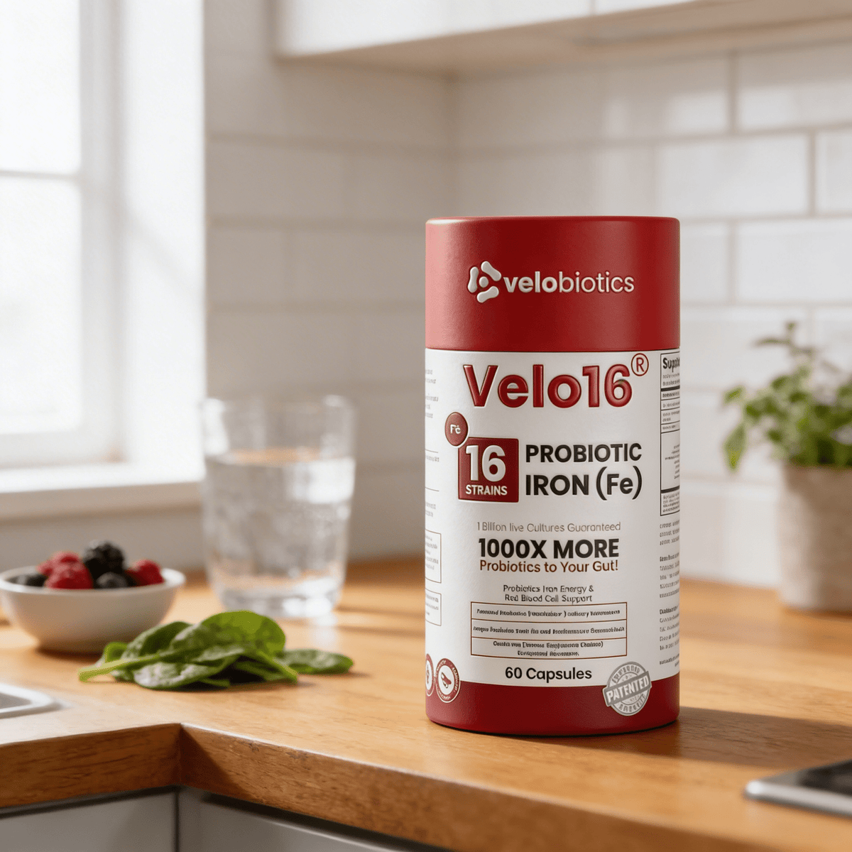 Velo16 Probiotics + Iron — image 4