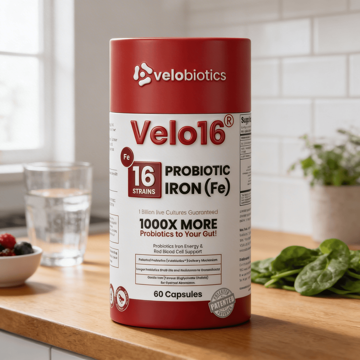 Velo16 Probiotics + Iron — image 5