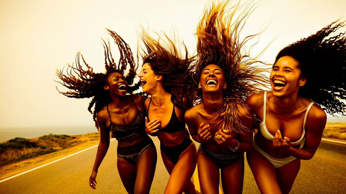 Women enjoying life, biotin vitamin b7 hero photo