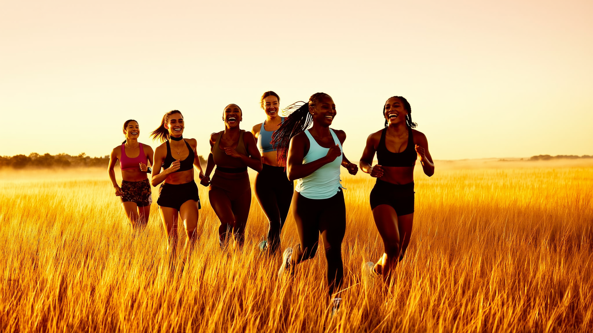 Women enjoying life, iron hero photo