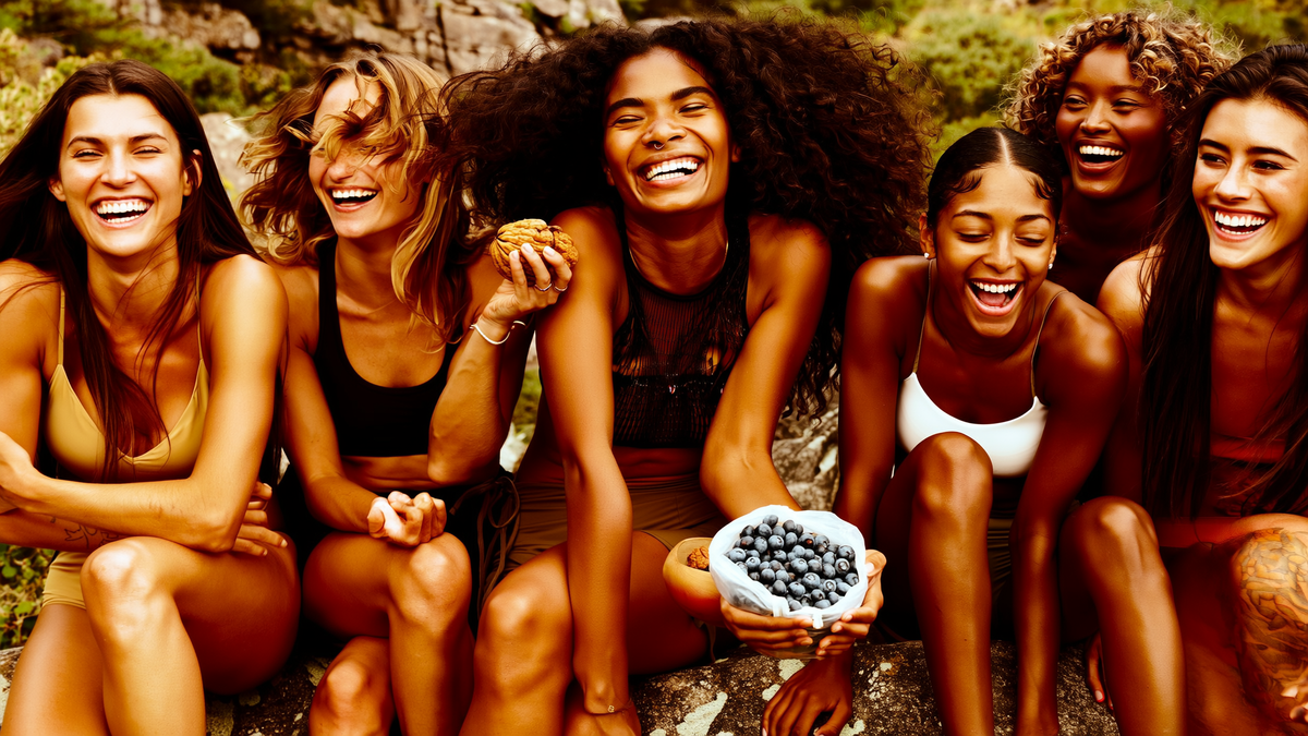 Women enjoying life, manganese hero photo