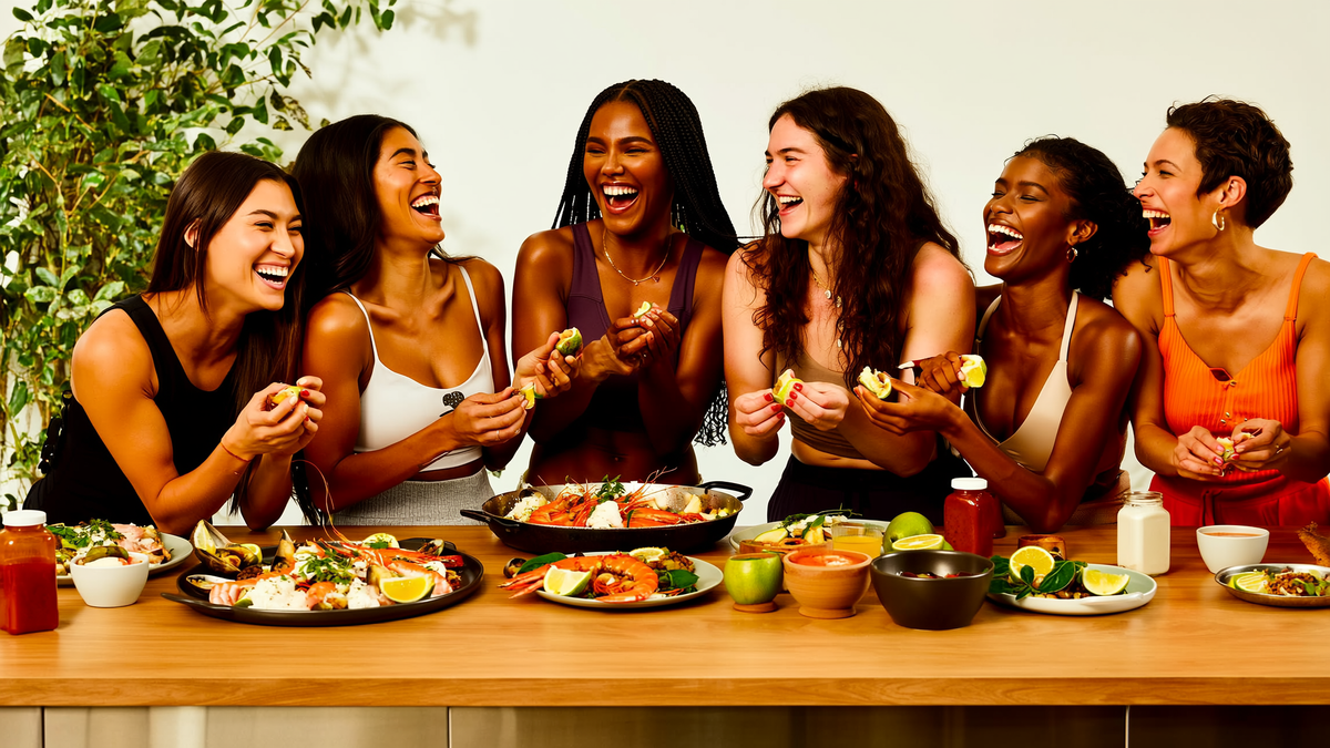 Women enjoying life, selenium hero photo