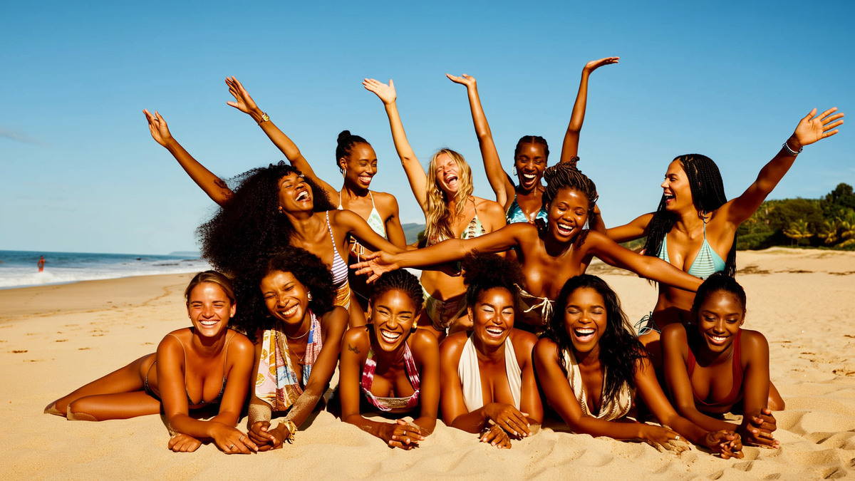 Women enjoying life, vitamin d hero photo