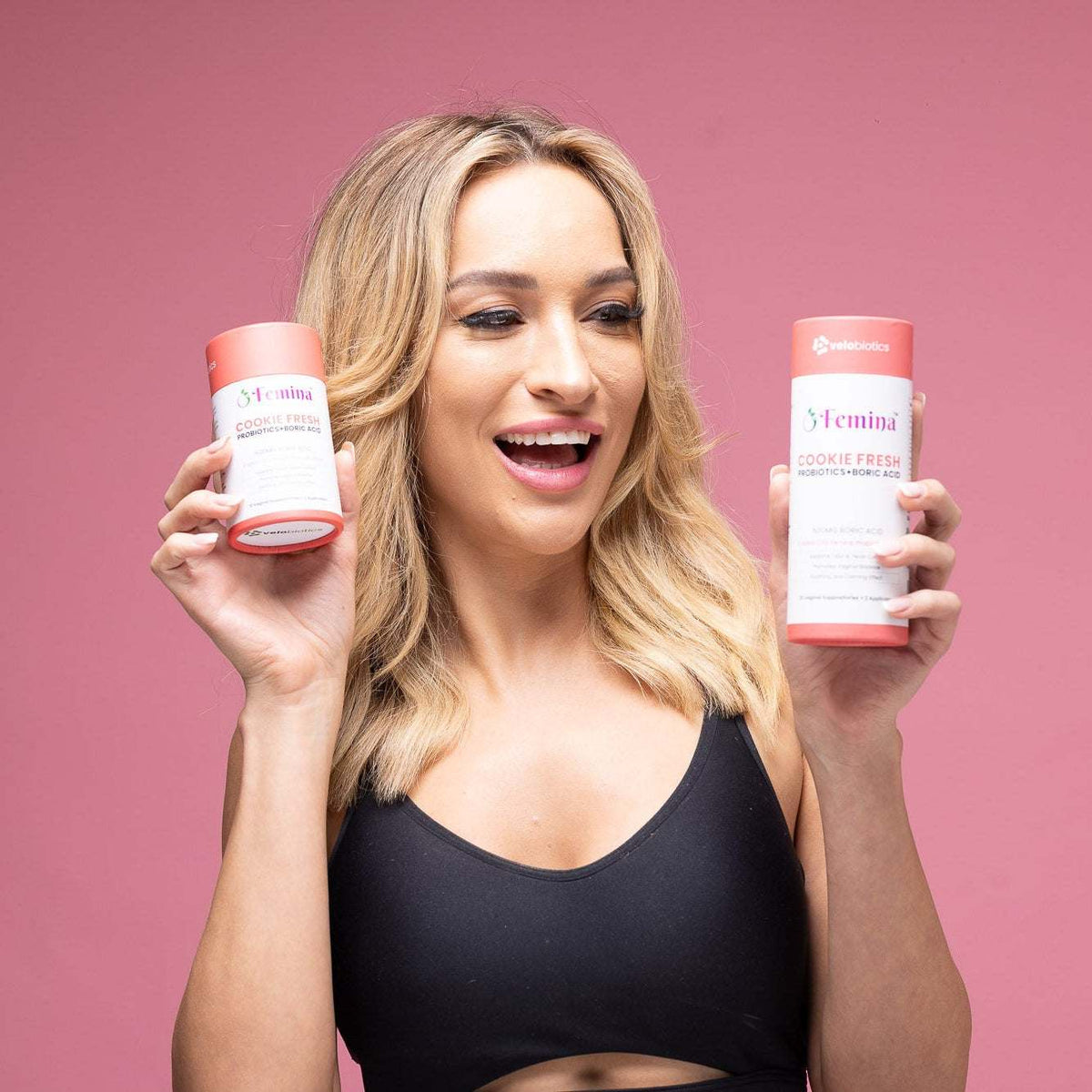 Femina Probiotics COOKIE FRESH with Boric Acid Suppositories — image 6