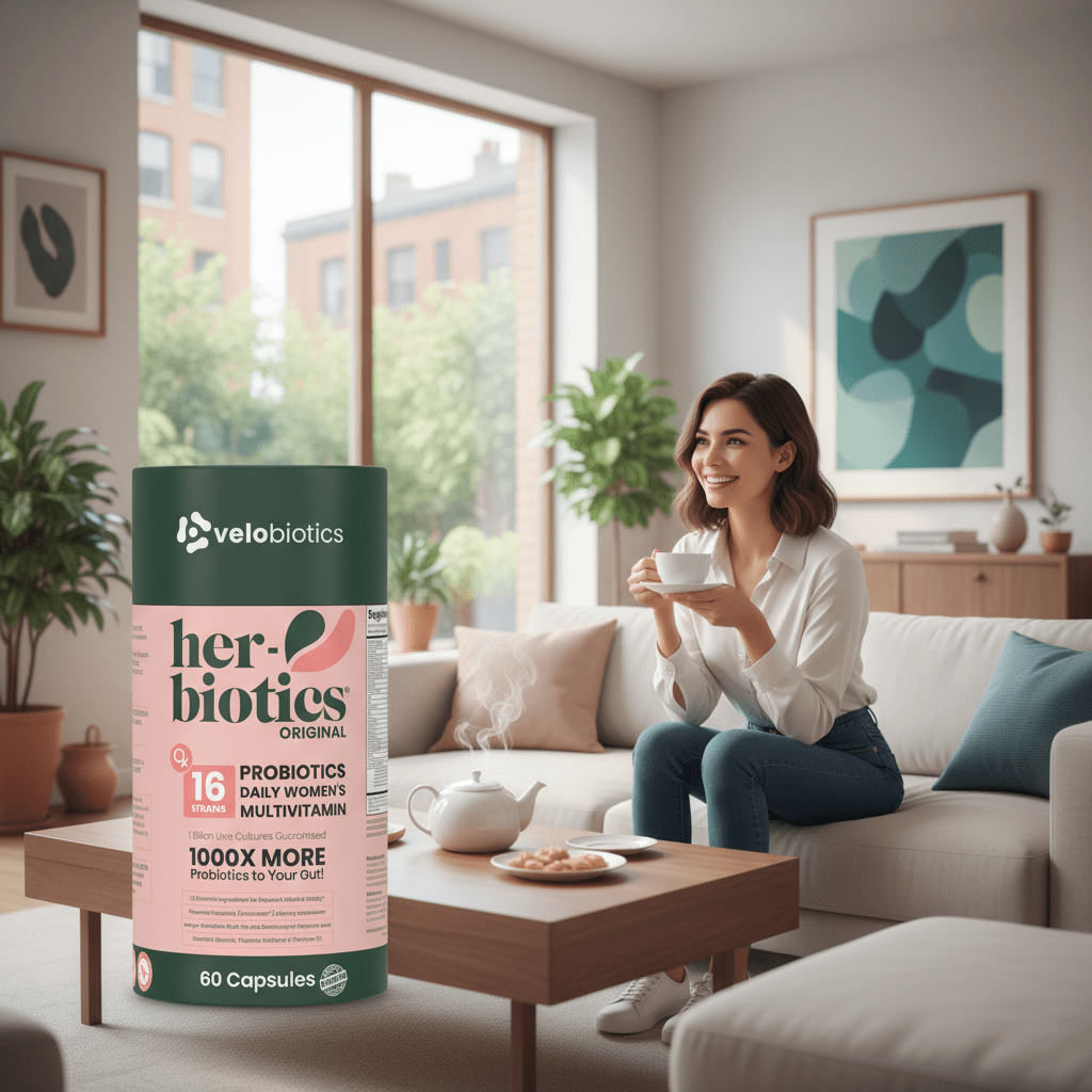 Her-Biotics Probiotics ORIGINAL Multivitamin Capsules (60s) — image 5