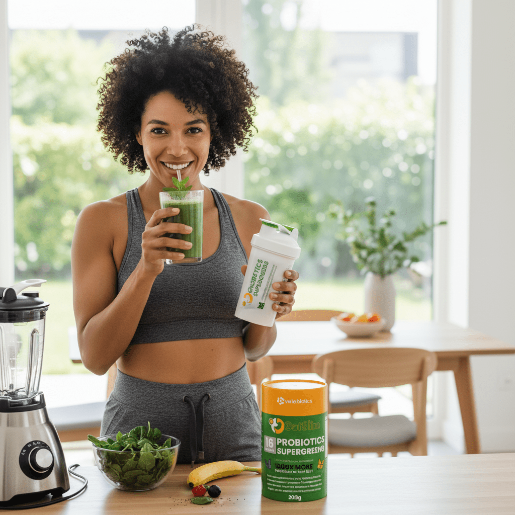GutSlim Probiotics SuperGreens — image 9