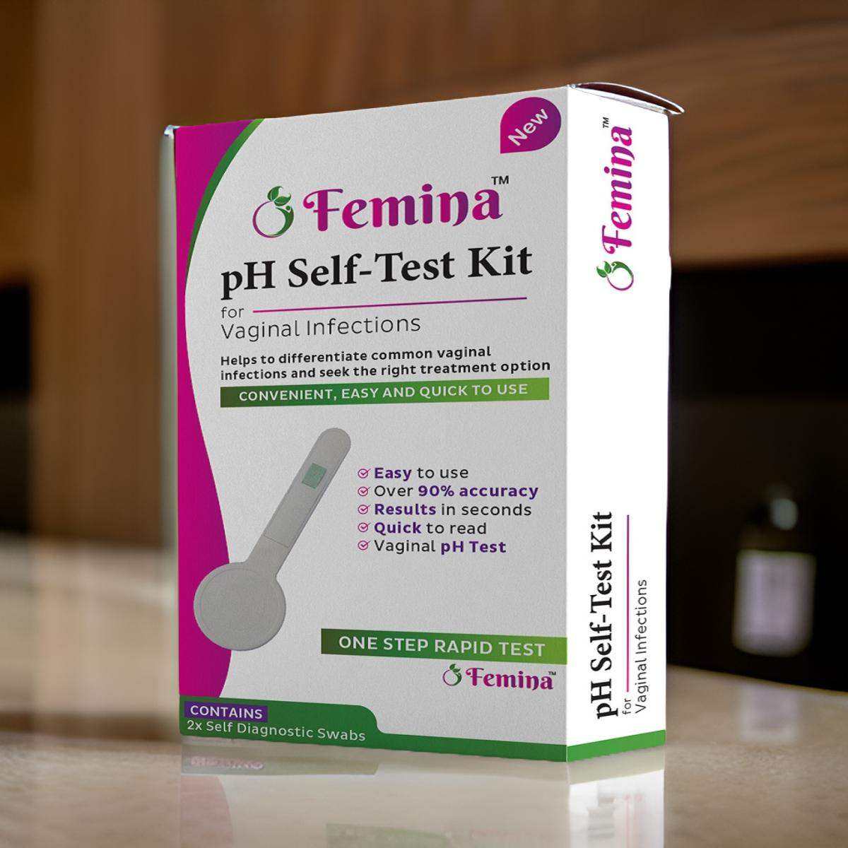 Femina Self-Test Vaginal pH Kit — image 6