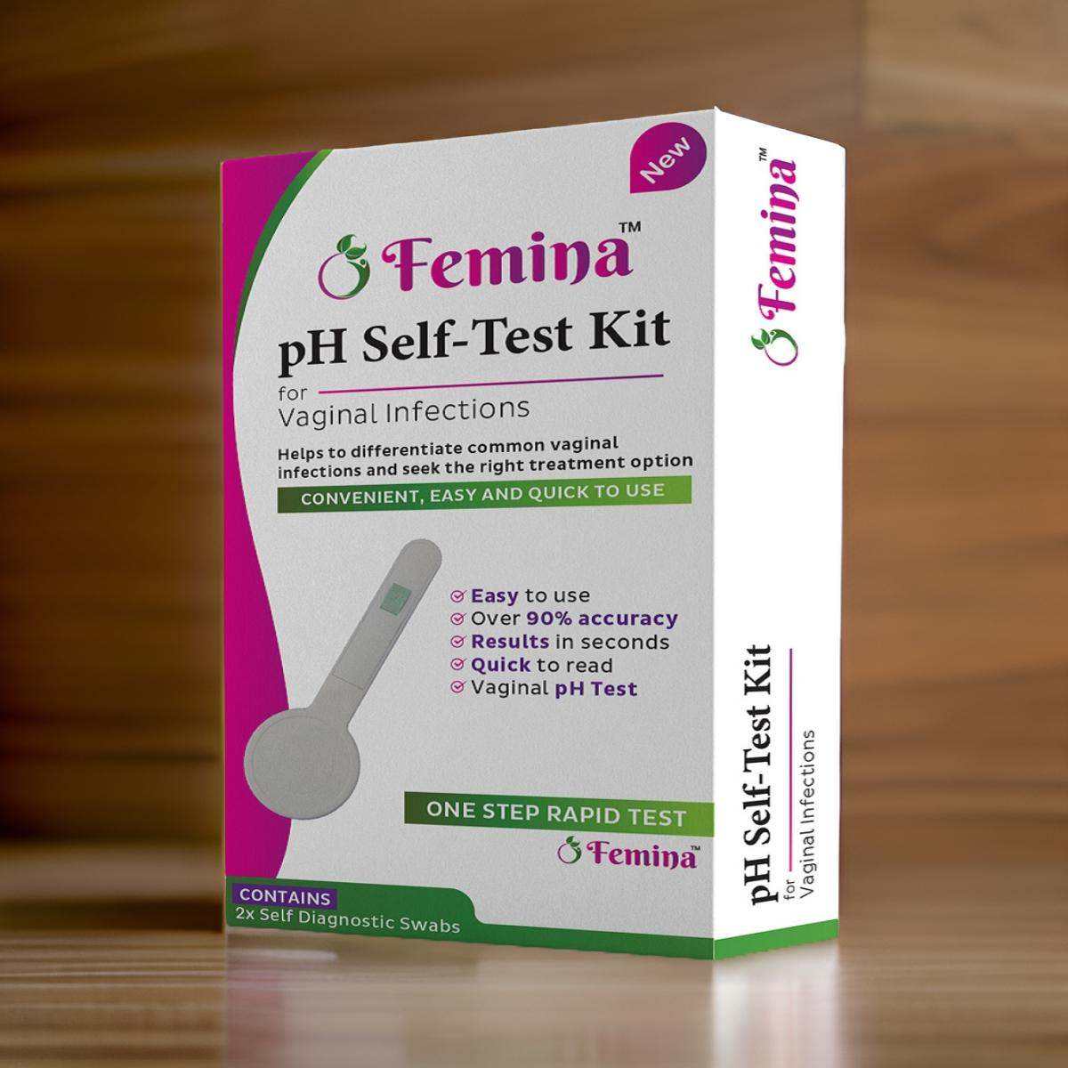 Femina Self-Test Vaginal pH Kit — image 4